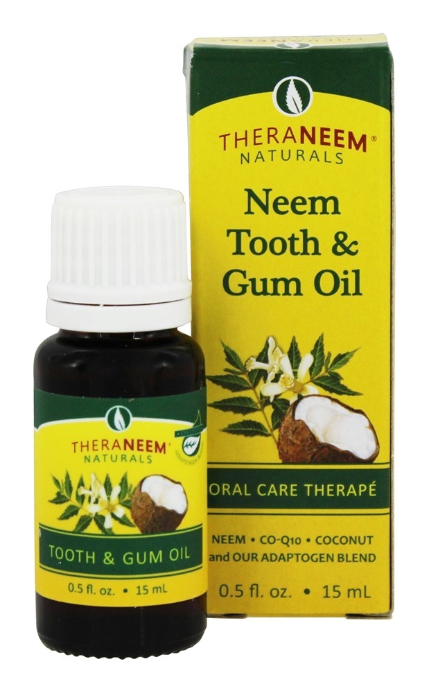 Theraneem Naturals Neem Dente & Goma óleo - 0.5 fl. oz. Organix South