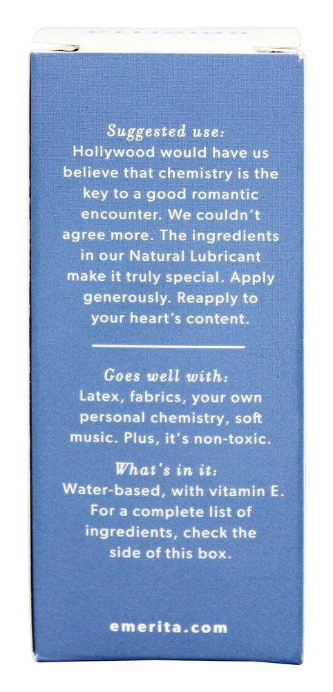 Lubrificante Natural - 4 fl. oz. Emerita - Imagem 3