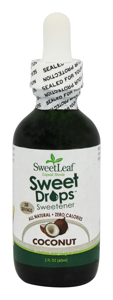 Gotas de coco doce Stevia - 2 fl. oz. SweetLeaf