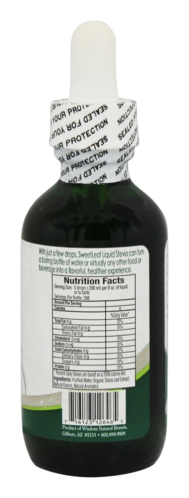 Gotas de coco doce Stevia - 2 fl. oz. SweetLeaf - Imagem 2