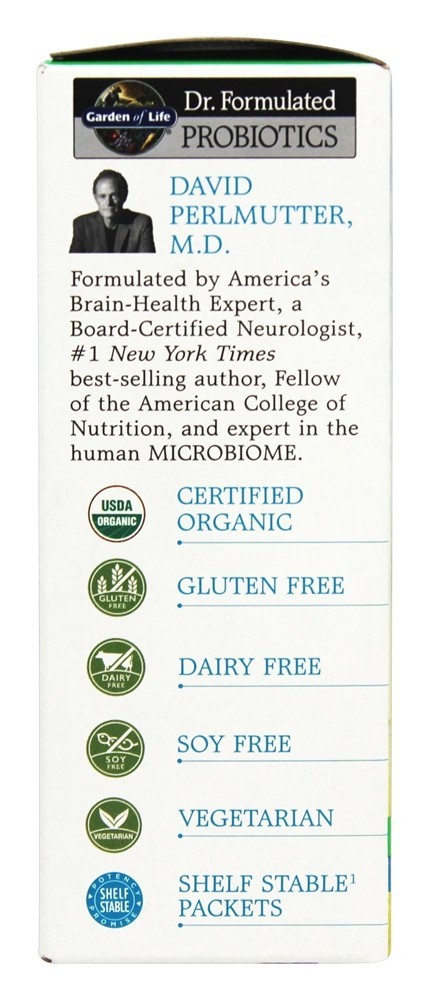 Dr. Formulated Probiótico Fitbiotic Sem Sabor 50 Bilhões de UFC - 20 Pacotes (s) Garden of Life - Imagem 4