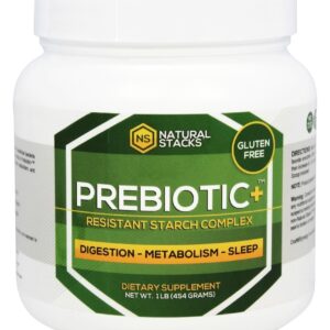 Comprar complexo prebiotic + amido resistente - 1 lb. Natural stacks preço no brasil prebióticos suplementos nutricionais suplemento importado loja 305 online promoção -