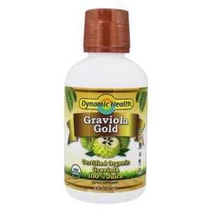 Comprar suco de ouro graviola orgânico certificado - 16 fl. Oz. Dynamic health preço no brasil graviola suplementos suplemento importado loja 15 online promoção -