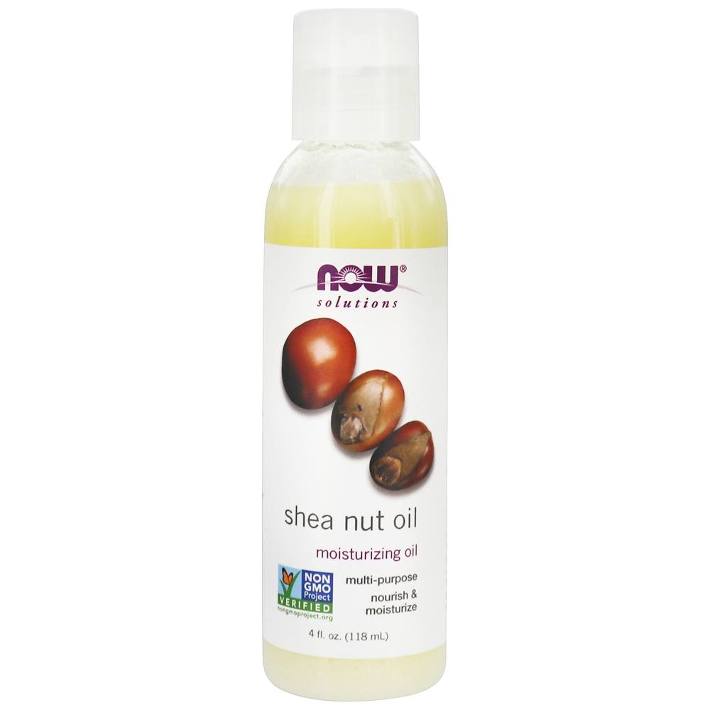 Óleo Hidratante de Noz de Karité - 4 oz. NOW Foods