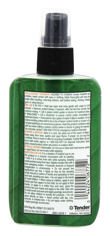 Repelente de insetos de 8 horas livre de Deet - 3.4 fl. oz. Natrapel - Imagem 2