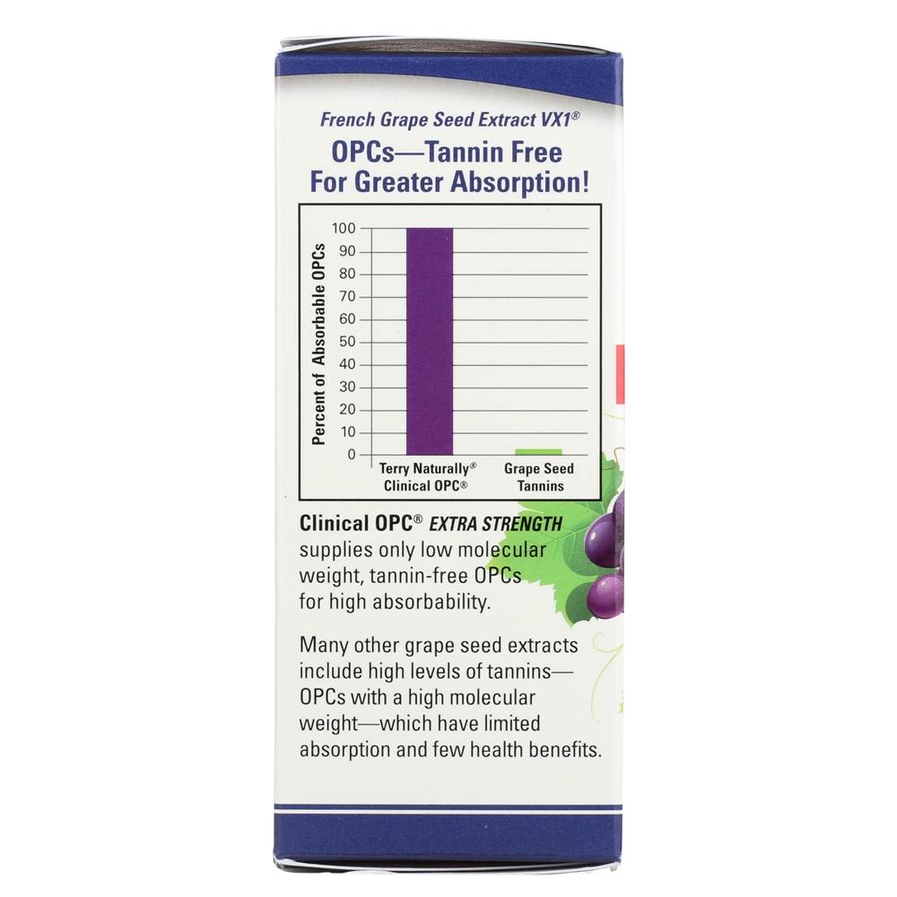 Terry Naturally Clinical OPC Potência Extra 400 mg. - 60 Softgels EuroPharma - Imagem 3