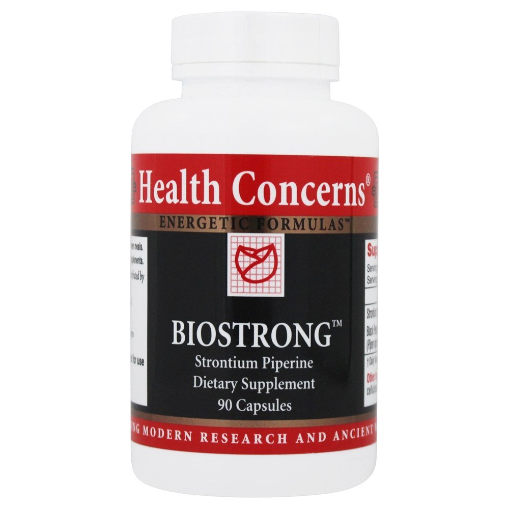 BioStrong Strontium Piperine - Cápsulas 90 Health Concerns