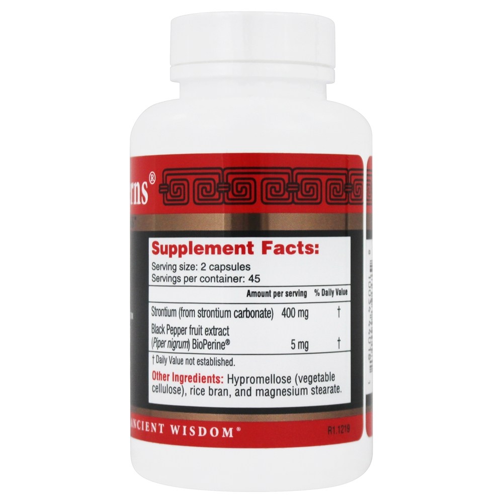 BioStrong Strontium Piperine - Cápsulas 90 Health Concerns - Imagem 2