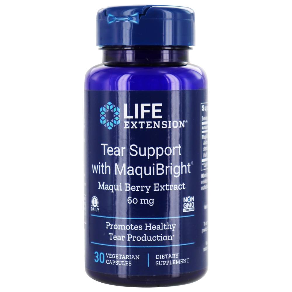 Rasgue o suporte com o MaquiBright 60 mg . - Cápsulas vegetarianas 30 Life Extension