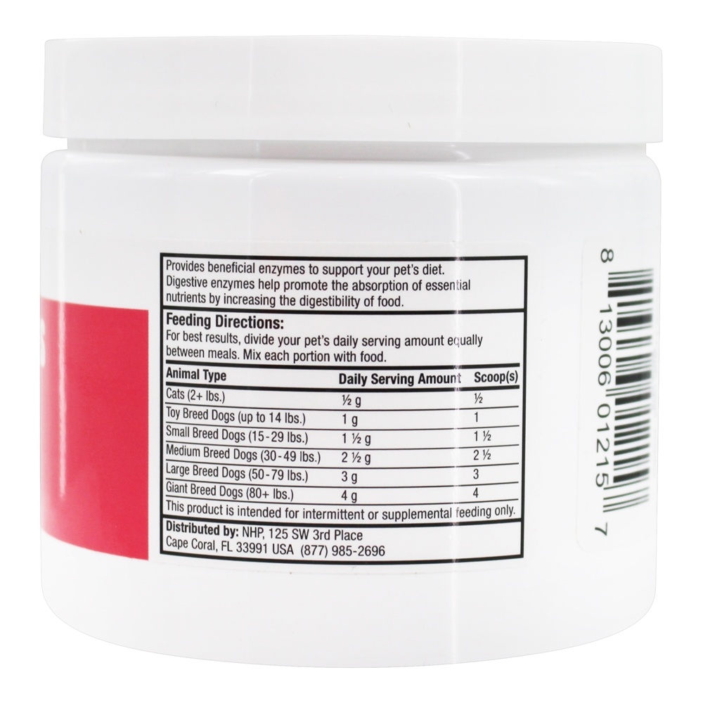 Enzimas digestivas para animais de estimação - 5.26 oz. Dr. Mercola - Imagem 2