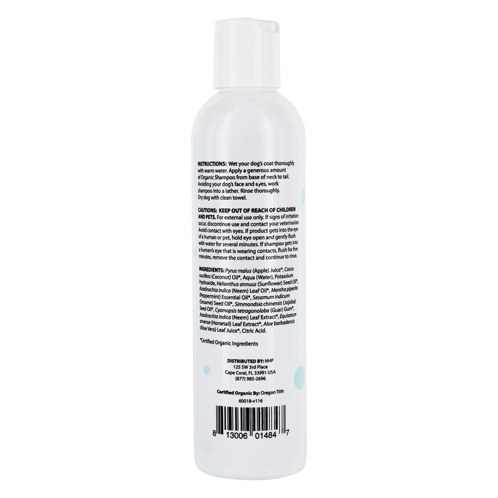 Shampoo Orgânico para Cães Peppermint - 8 fl. oz. Dr. Mercola - Imagem 2