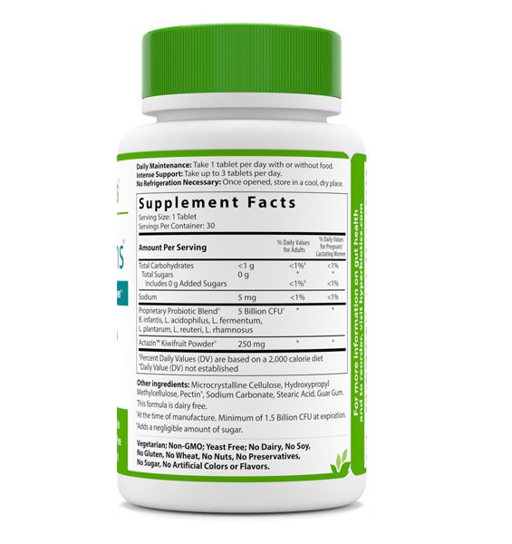 Pro-Moms Probiotic for Expecting & Nursing Mulheres com Kiwifruit 5 Billion CFU - 30 Tablets Hyperbiotics - Imagem 2