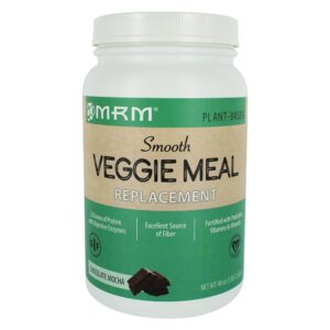 Refeição vegetariana suave substituição vegan proteína em pó chocolate mocha - 3 lbs. MRM