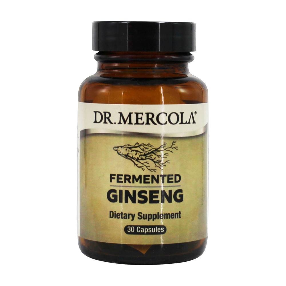 Ginseng Fermentado - Cápsulas 30 Dr. Mercola