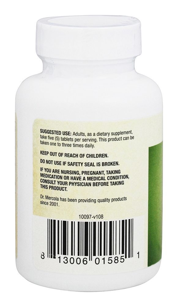 Chlorella Fermentada - 450 Tablets Dr. Mercola - Imagem 3