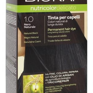 Comprar nutricolor delicato tintura de cabelo permanente 1. 0 natural black - 4. 67 fl. Oz. Biokap preço no brasil cuidados pessoais & beleza pintura de cabelo suplemento importado loja 63 online promoção -