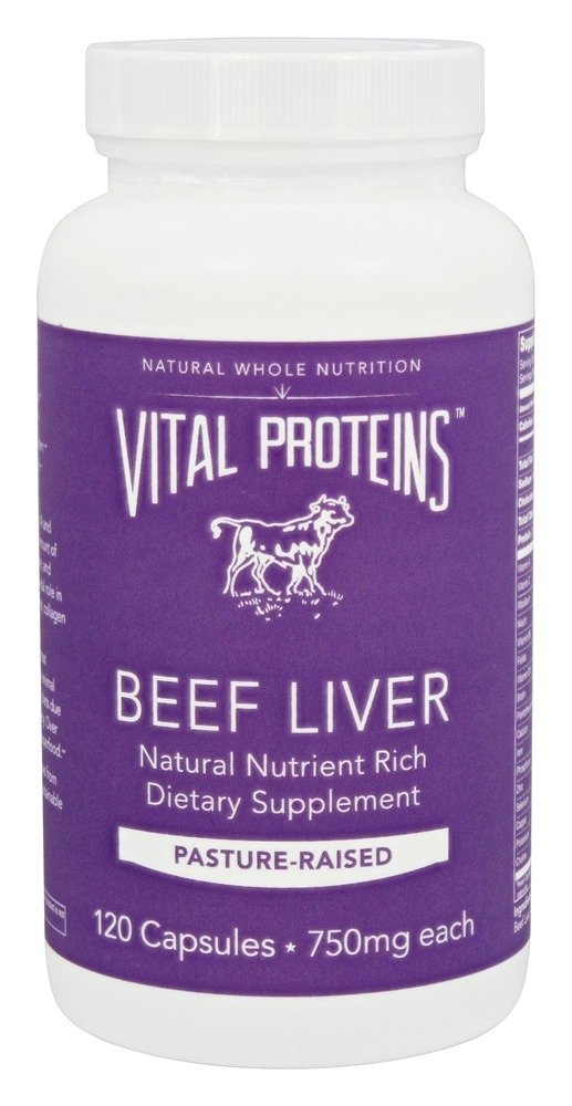 Carne de Fígado 750 mg. - Cápsulas 120 Vital Proteins