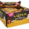 Comprar caixa de barras de proteína luna para mulheres de chocolate caramelo salgado - 12 barras clif bar preço no brasil barras de frutas e castanhas barras nutricionais suplemento importado loja 13 online promoção -