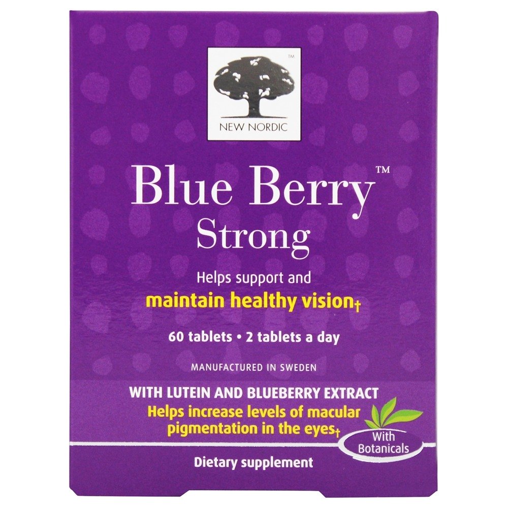 Blue Berry Strong - 60 Tablets New Nordic