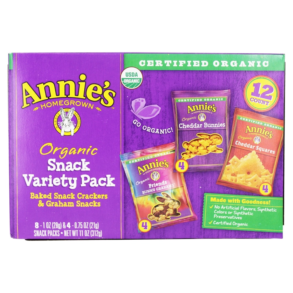 Variedade de Snack Packs - 12 Pacote (s) Annie's