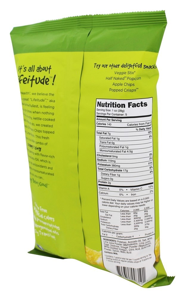Abacate óleo Chaleira Batatas fritas Cal Rancho - 5 oz. Good Health Natural Foods - Imagem 2