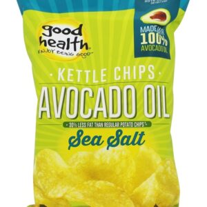 Chaleira De Óleo De Abacate Chips De Sal Do Mar - 5 oz. Good Health Natural Foods