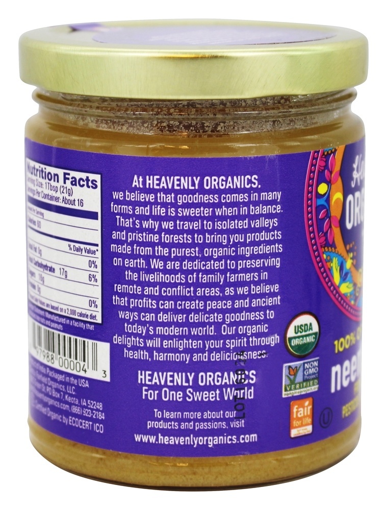 100 Mel de Neem Raw Orgânico - 12 oz. Heavenly Organics - Imagem 3