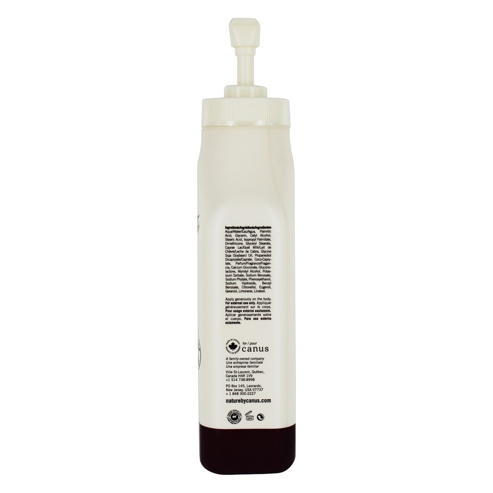 Receita original da loção do corpo do leite da cabra cremosa da natureza - 11.8 fl. oz. Canus - Imagem 2