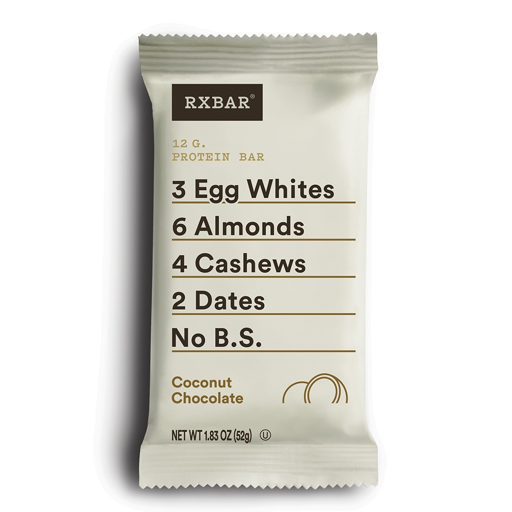 Chocolate De Coco De Proteína - 12 Barras RXBAR - Imagem 3