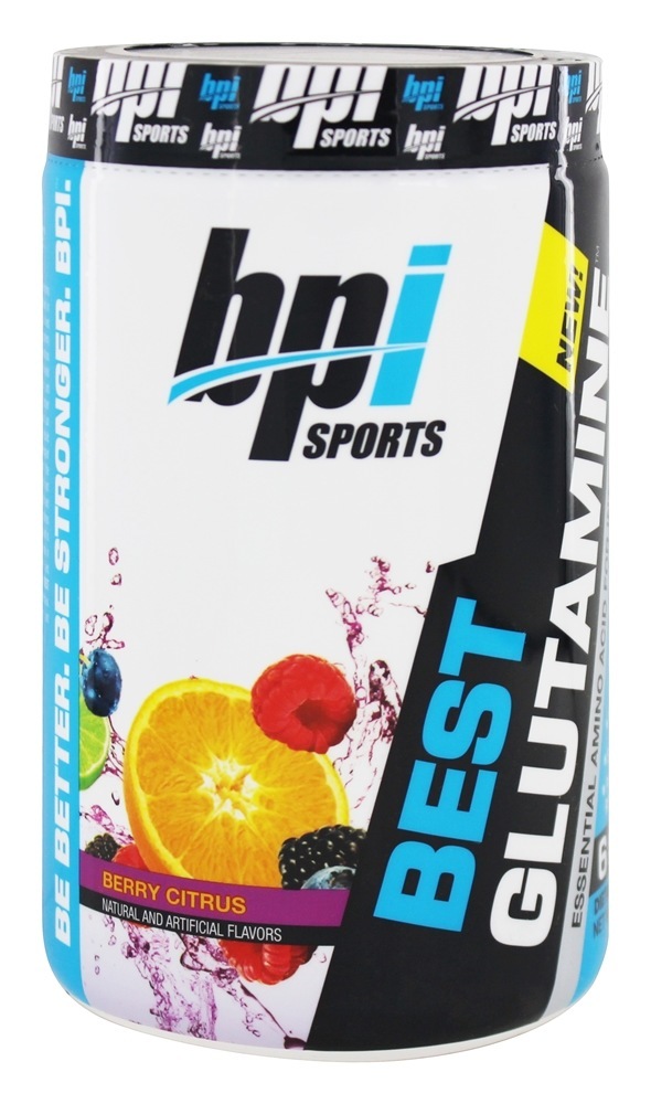 Melhor Glutamina Berry Citrus - 15.9 oz. BPI Sports