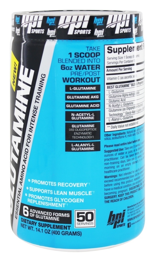 Melhor Glutamina Berry Citrus - 15.9 oz. BPI Sports - Imagem 3