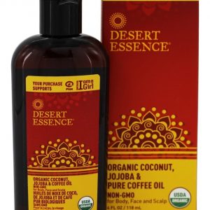Comprar coco orgânico, jojoba & pure óleo de café - 4 fl. Oz. Desert essence preço no brasil cuidados pessoais & beleza protetor diário suplemento importado loja 291 online promoção -