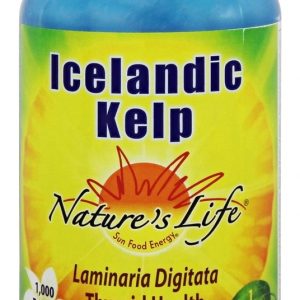 Comprar kelp islandês - 1000 tablets nature's life preço no brasil body systems, organs & glands herbs & botanicals kelp suplementos em oferta thyroid support suplemento importado loja 43 online promoção -