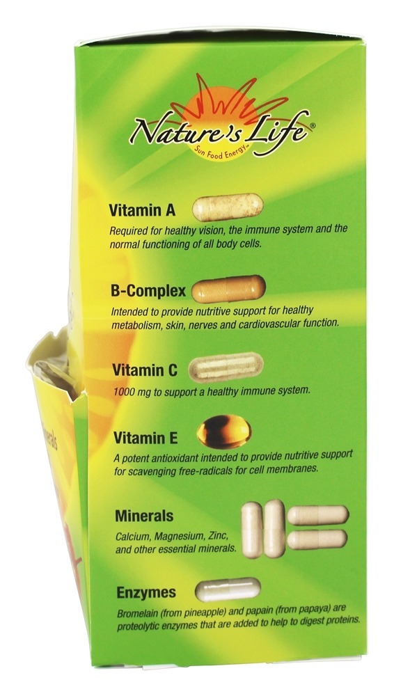 Mega Pak Iron-Free - 30 Pacotes (s) Nature's Life - Imagem 3