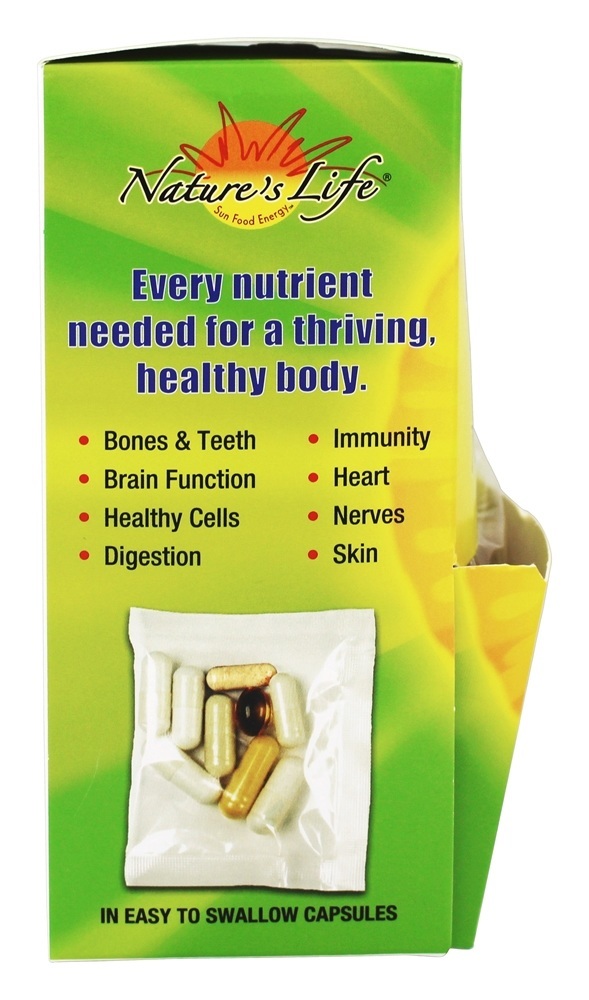 Mega Pak Iron-Free - 30 Pacotes (s) Nature's Life - Imagem 4