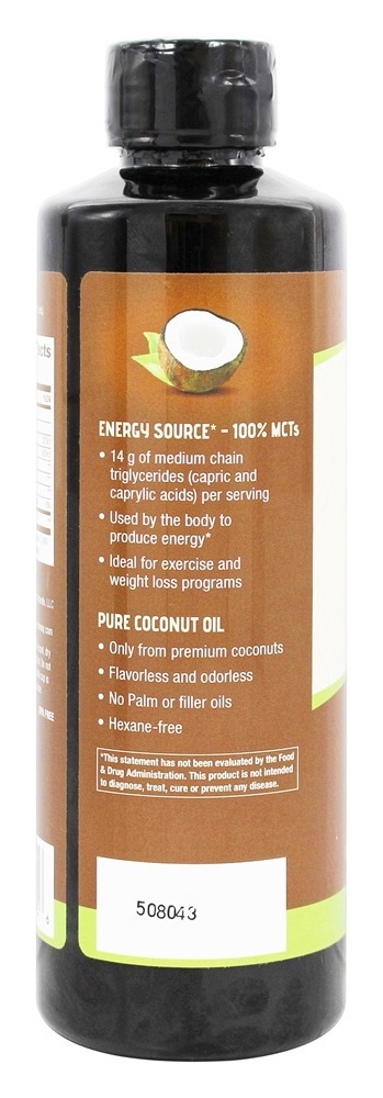 100 % Óleo MCT - 16 fl. oz. Nature's Way - Imagem 3