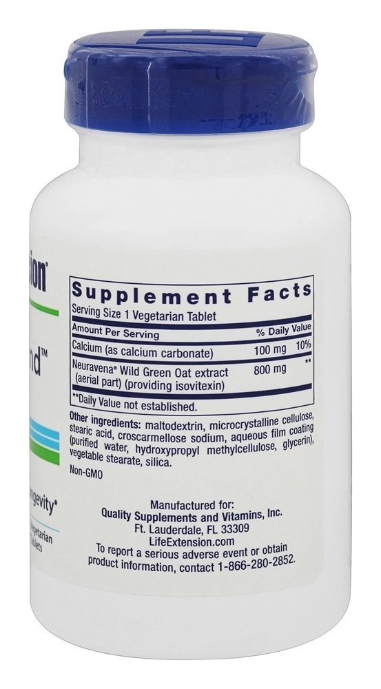 Dopa-Mind - 60 Comprimidos vegetarianos Life Extension - Imagem 2