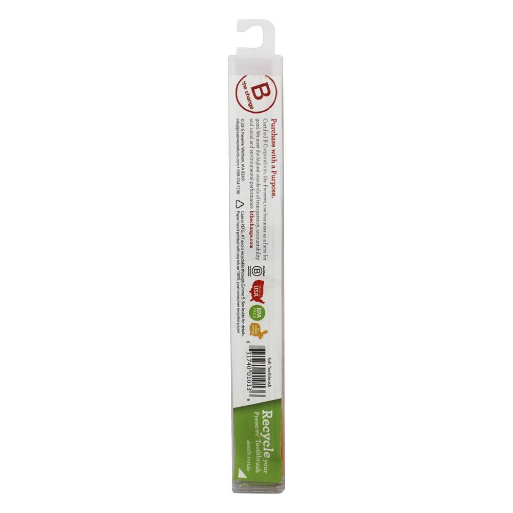 Cerda de nylon ultra macia da escova de dentes, Encaixotado - 1 Escova de dentes Preserve - Imagem 7