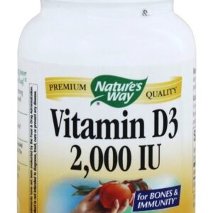 Vitamina D3 2000 UI - 240 Softgels Nature's Way