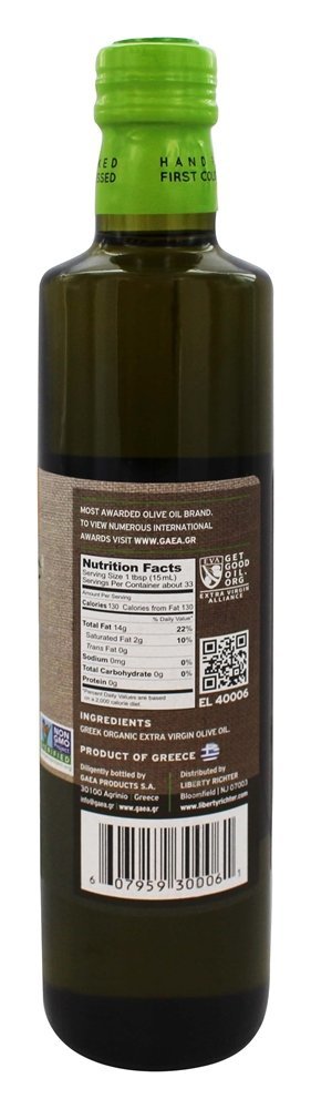 Azeite Virgem Extra Orgânico - 17 fl. oz. Gaea - Imagem 2