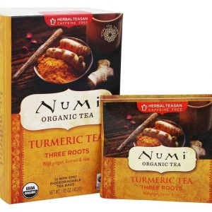 Comprar chá tumeric três raízes - 12 saquinhos de chá numi organic preço no brasil chás de cúrcuma chás e café suplemento importado loja 7 online promoção - 7 de julho de 2022