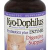Comprar suplemento probiótico kyo-dophilus plus enzymes - cápsulas 120 kyolic preço no brasil suplementos nutricionais suporte para digestão suplemento importado loja 1 online promoção -