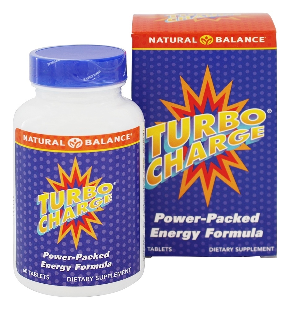 Turbo Charge - 60 Tablets Natural Balance