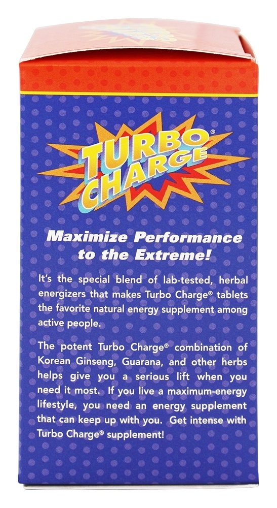 Turbo Charge - 60 Tablets Natural Balance - Imagem 3
