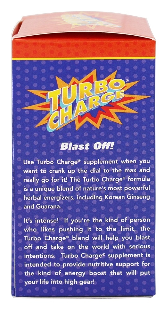 Turbo Charge - 60 Tablets Natural Balance - Imagem 4