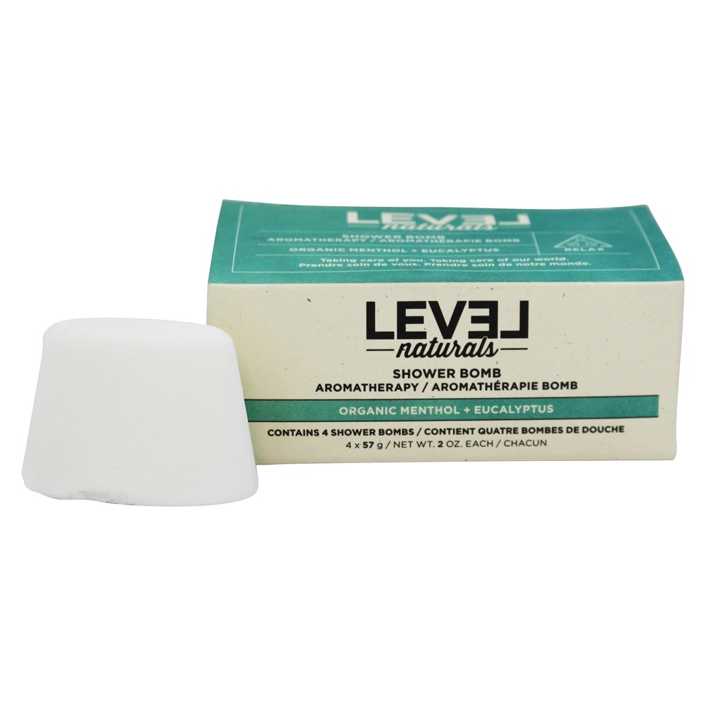Mentol Orgânico + Eucalipto - Pacote 4 Level Naturals