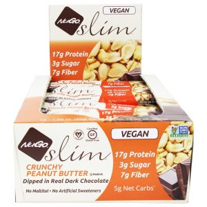 Comprar vegan esbelto real escuro chocolate barras caixa crocante amendoim manteiga - 12 barras nugo nutrition preço no brasil barras energéticas barras nutricionais suplemento importado loja 151 online promoção -