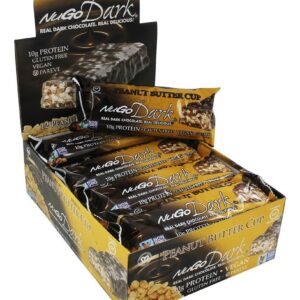 Comprar barra de chocolate escuro barra de manteiga de amendoim - 12 barras nugo nutrition preço no brasil barras de nutrição barras nutricionais suplemento importado loja 71 online promoção -