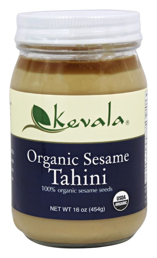 Tahini de gergelim orgânico - 16 oz. Kevala