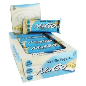 Comprar para ir iogurte de baunilha de caixa de barras de proteína - 15 barras nugo nutrition preço no brasil barras de proteínas barras nutricionais suplemento importado loja 187 online promoção -